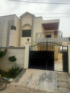 Hakeem Villas Brand New Double Story House 240 Sq yard 4 Beds DD West Open in Jinnah Avenue Malir Cantt