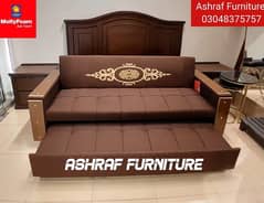 Double bed/Sofa cum bed/Double cumbed/Sofa/L Shape/Combed/Centre table