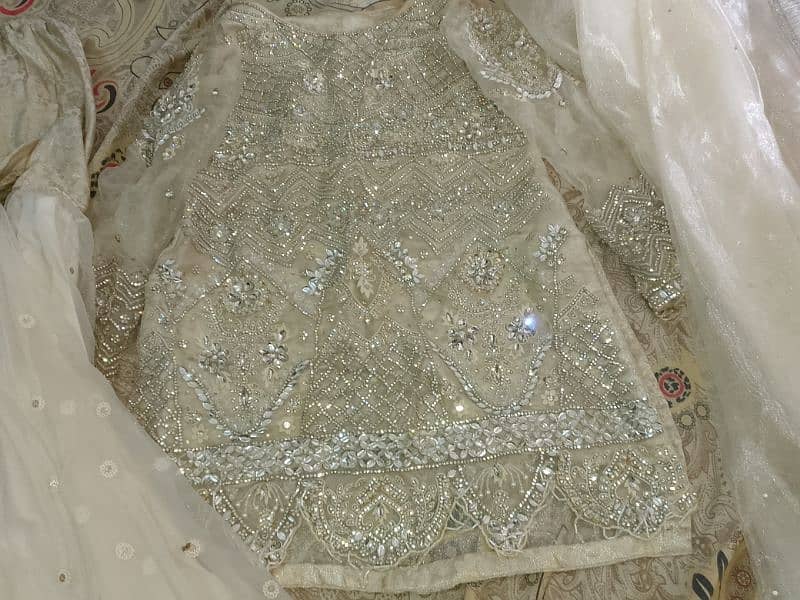 embroidery shirt with gharara and dupatta 4