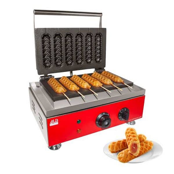 cone waffle maker panini grill electric hot plate available 14