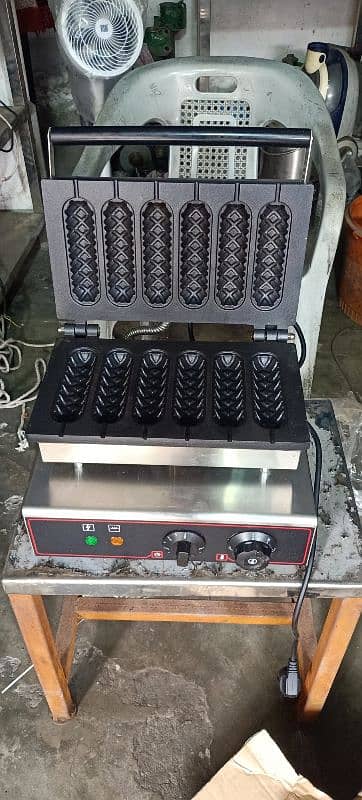 cone waffle maker panini grill electric hot plate available 15