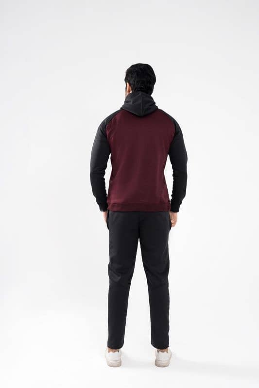 Gambluss premium American sports Tracksuit -wine/Black 2