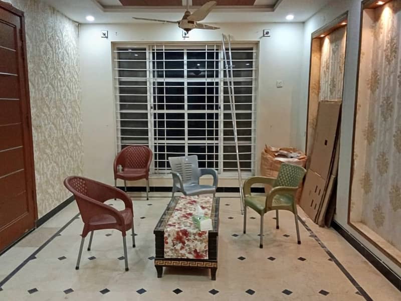 7.2 marla Ground portion for rent in soan garden 4