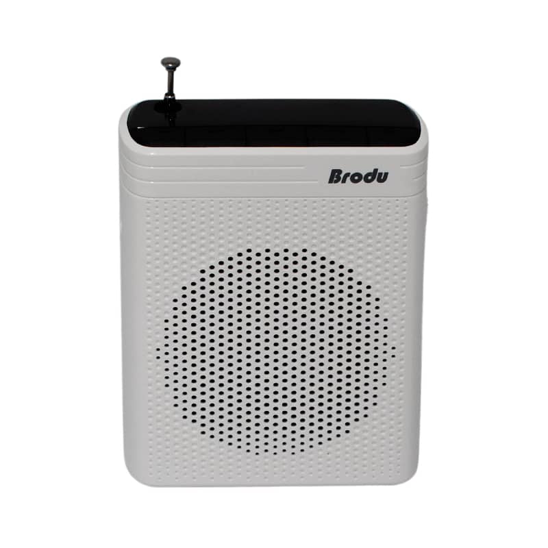 DualSolar Rechargeable Bluetooth Subwoofer Speaker with FM MicroSD USB 15