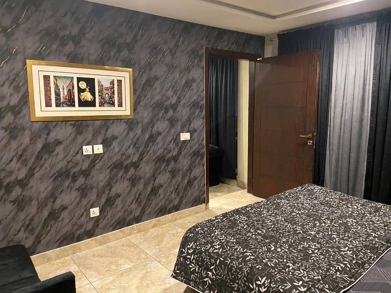 One Bedroom Furnished Flat Available For Rent On Daily Basis In Bahria 2