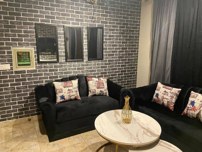 One Bedroom Furnished Flat Available For Rent On Daily Basis In Bahria 6