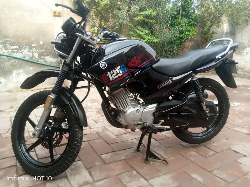 Yamaha ybr g 2024 all Punjab number urgent sale 0