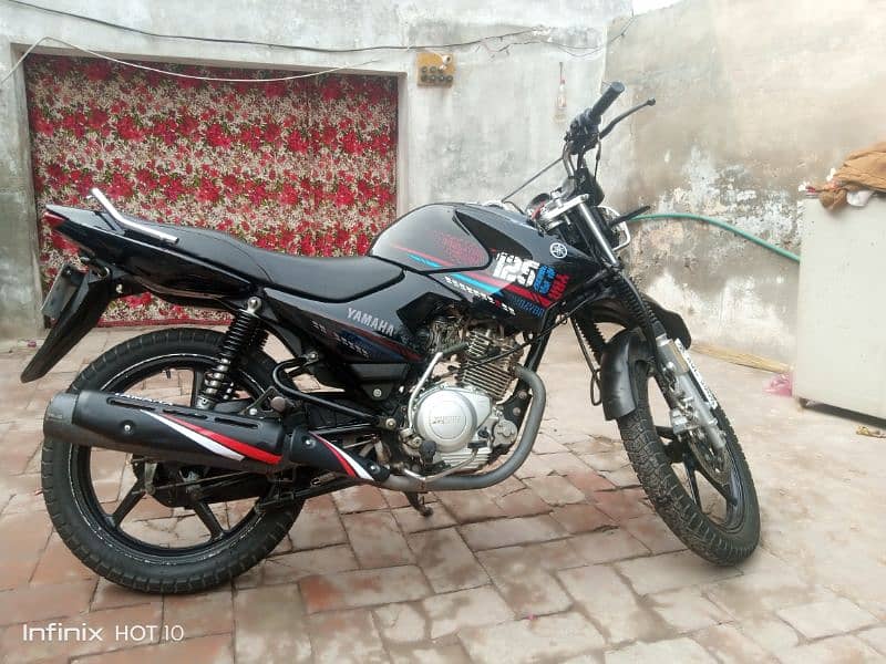 Yamaha ybr g 2024 all Punjab number urgent sale 1