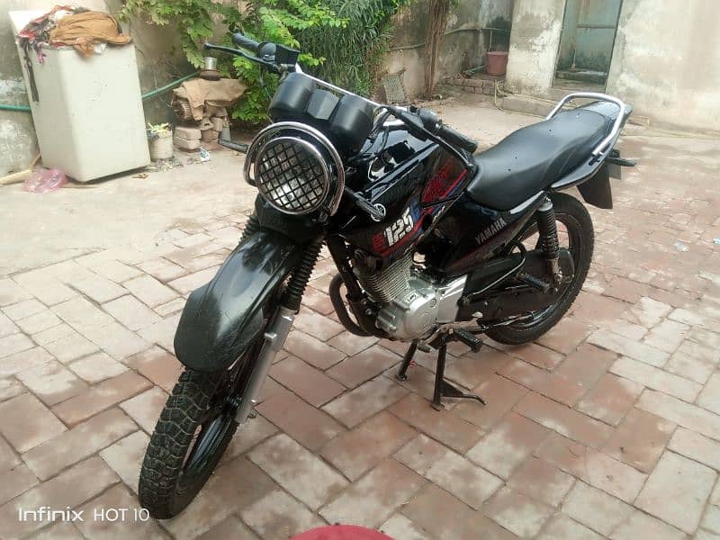 Yamaha ybr g 2024 all Punjab number urgent sale 3