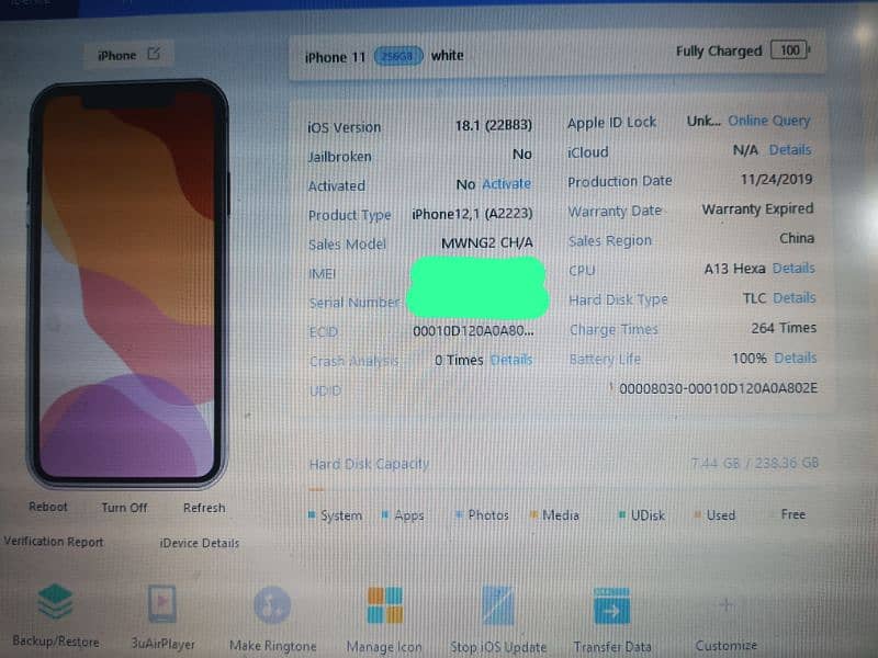 Iphone 11 256Gb 9/10 Condition Non Pta 5