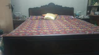 wooden bed for sale