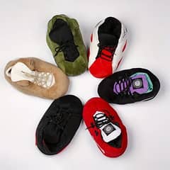 Men's Trendy Lace Up Warm Keeping Slip On Slippers With