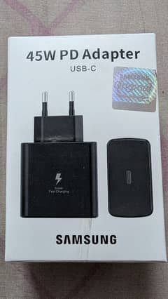 Original Samsung 45w Super Fast Charger With Type C To C Cable