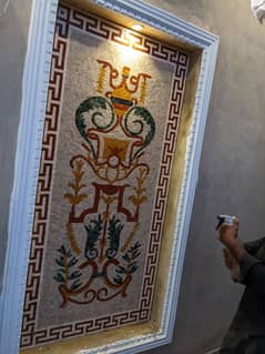 Marbale mosaic design