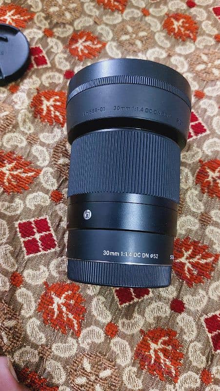 Sigma 30 mm 1.4 Sony mount 1