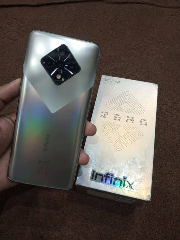 infinix Zero 8 8gb Ram 128gb rom with box and adapter 3