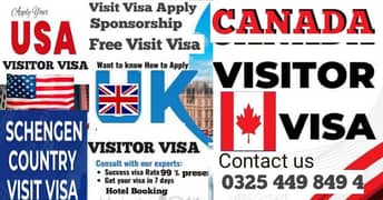 Job in Uk (Visit visa available for Canada+ Uk + USA+ Schengen Country