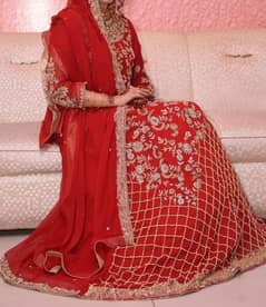 Bridal dress For Barat Day Function