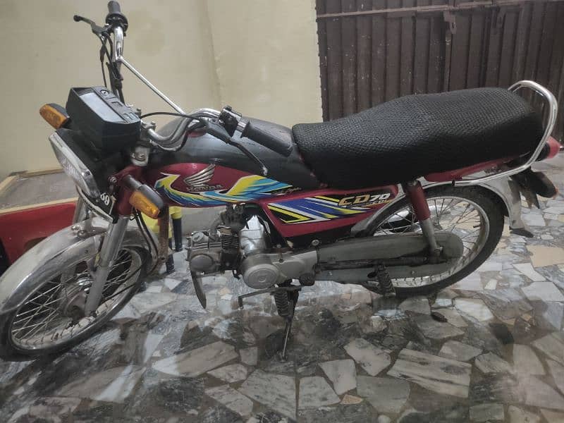 Honda CD 70 21 model all Punjab no 8