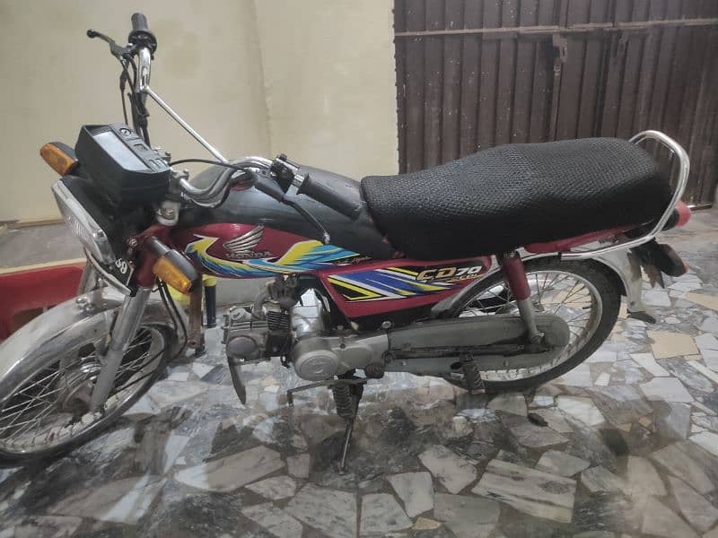 Honda CD 70 21 model all Punjab no 11