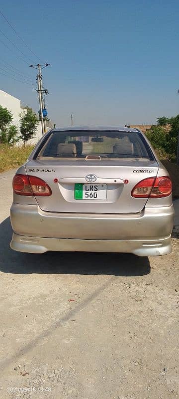 Toyota Corolla XLI 2003 4