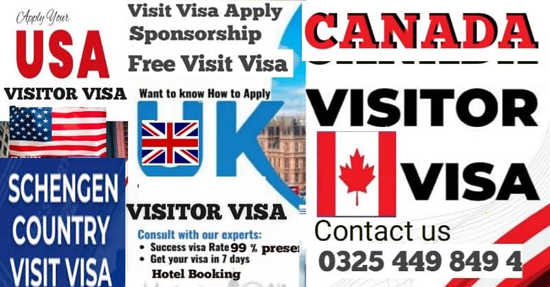 Job in Uk (Visit visa available for Canada+ Uk + USA+ Schengen Country 0