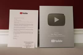 Buy YouTube Silver Play Button