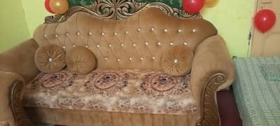 sofa set 6 seater new condition