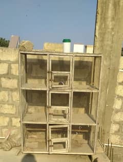 3 floor wooden pinjra good condition