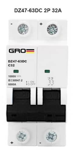 GRO DC 32A Breaker 2P