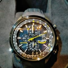 citizen Eco Drive world chronograph watch  +923004138090