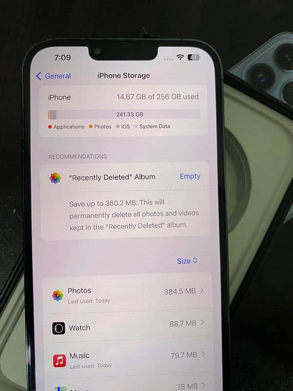 iphone 13 pro max non 256GB 4