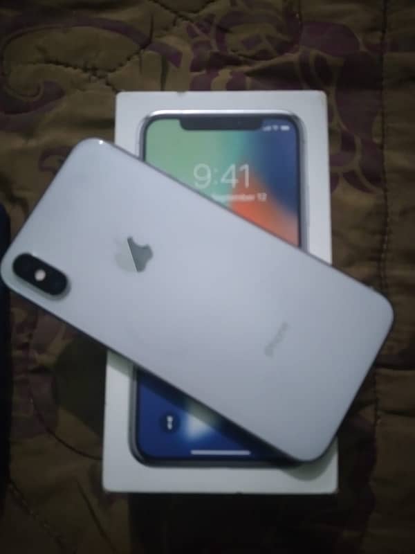 I phone X white colour 1