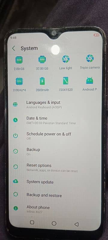 infinix smart 3 plus 2gb 32gb all ok no fault no repair 7