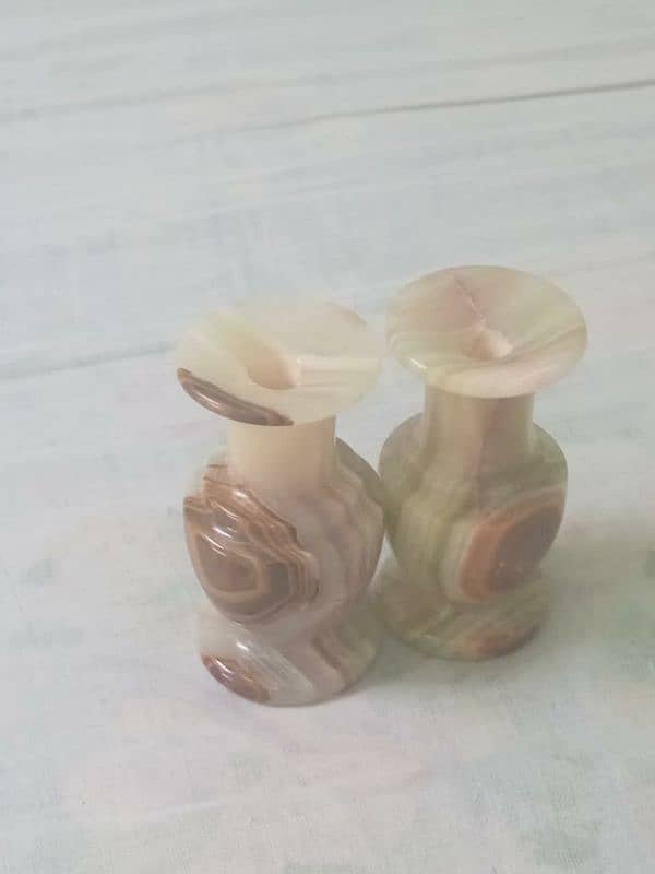 marble onyx decorations pieces (6pcs RS. 1200) 8