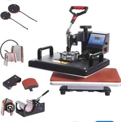 heating press machine 5 in 1