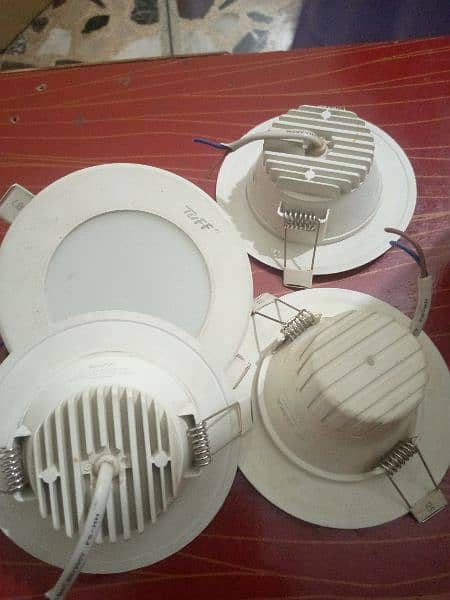 LED lights, fans, wires, and other items 5