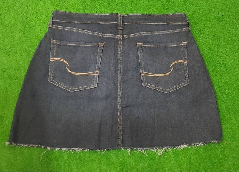 branded Denim skirt export lot 1