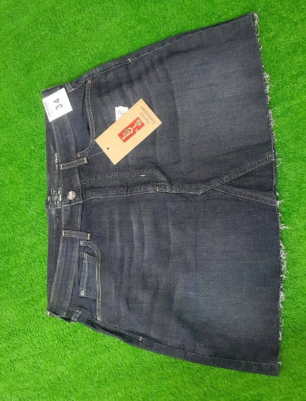 branded Denim skirt export lot 2