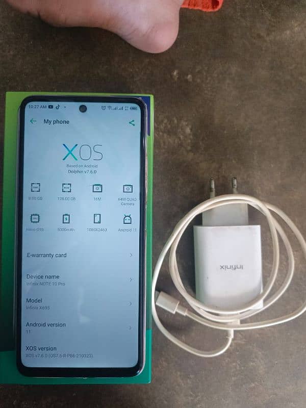 Infinix not 10 pro 8.128 6