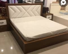 double bed set, tufted bed set,king size bed set, complete set,