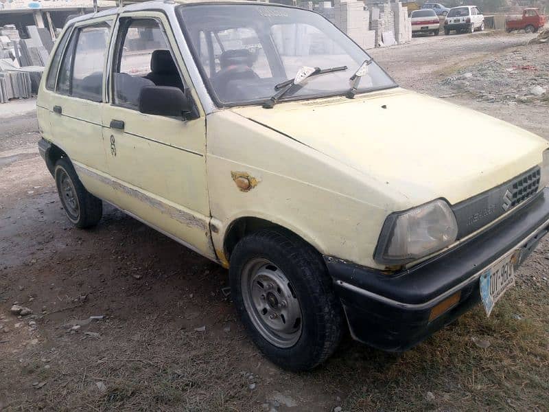 Suzuki Mehran VX 1991 good condition 2