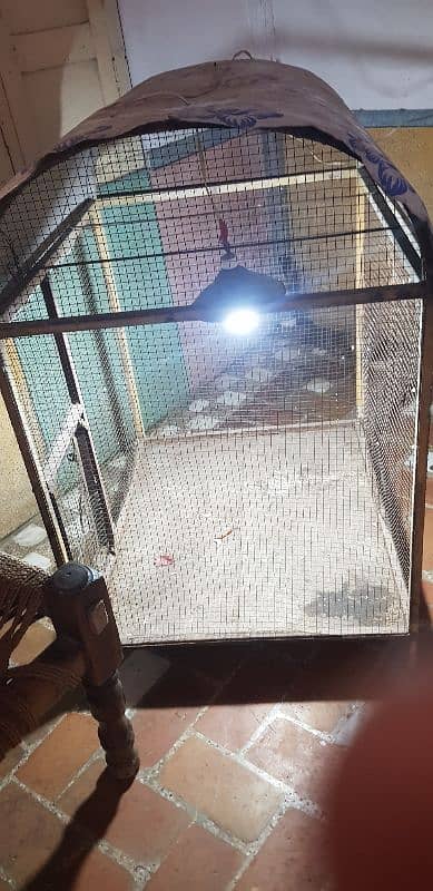 cage best for parrots and chickens good conditions 2