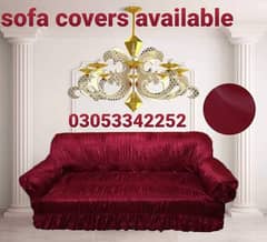 Sofa covers available. . .