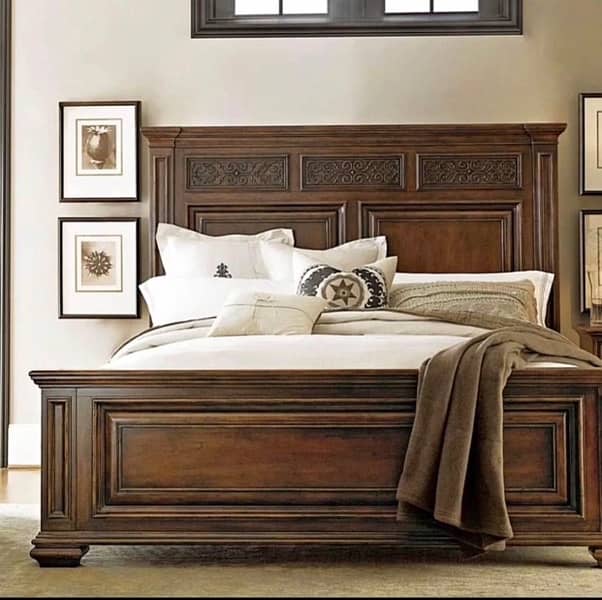 wooden Bed sets with life time warranty 3