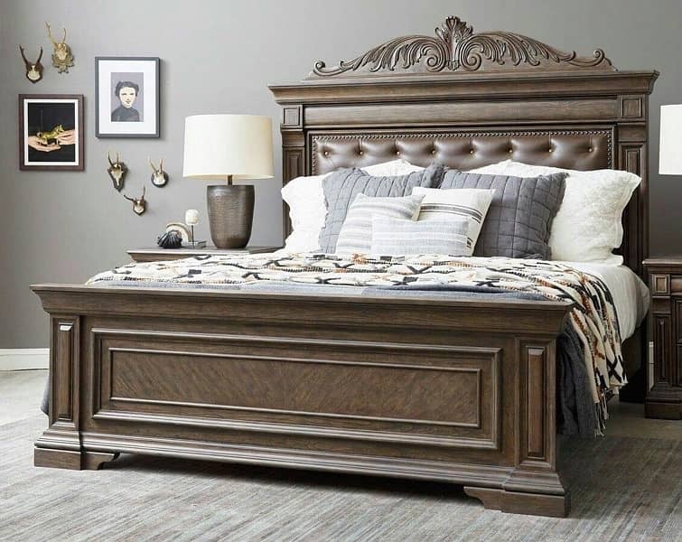 wooden Bed sets with life time warranty 4