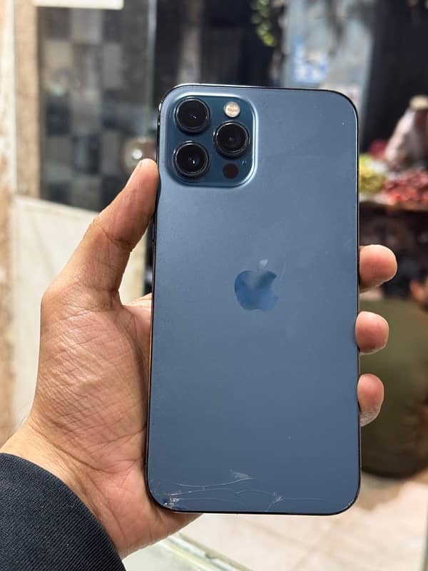 Apple Iphone 12 pro max 256gb sim working onic 4