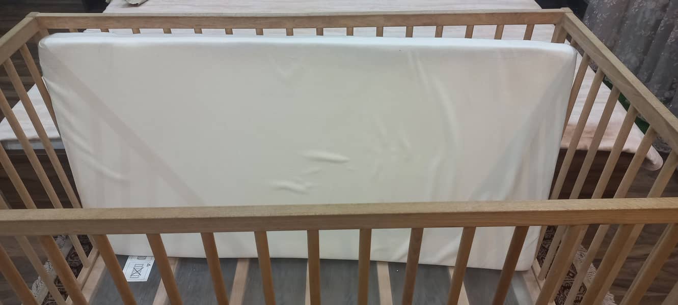 IKEA Sniglar Cot for sale with IKEA mattress 8