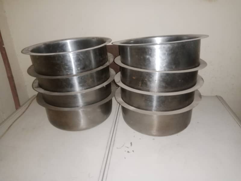 Stainless steel saalan counter 3