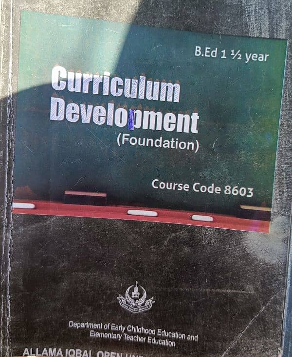 Allama Iqbal Open University B. ed books 2